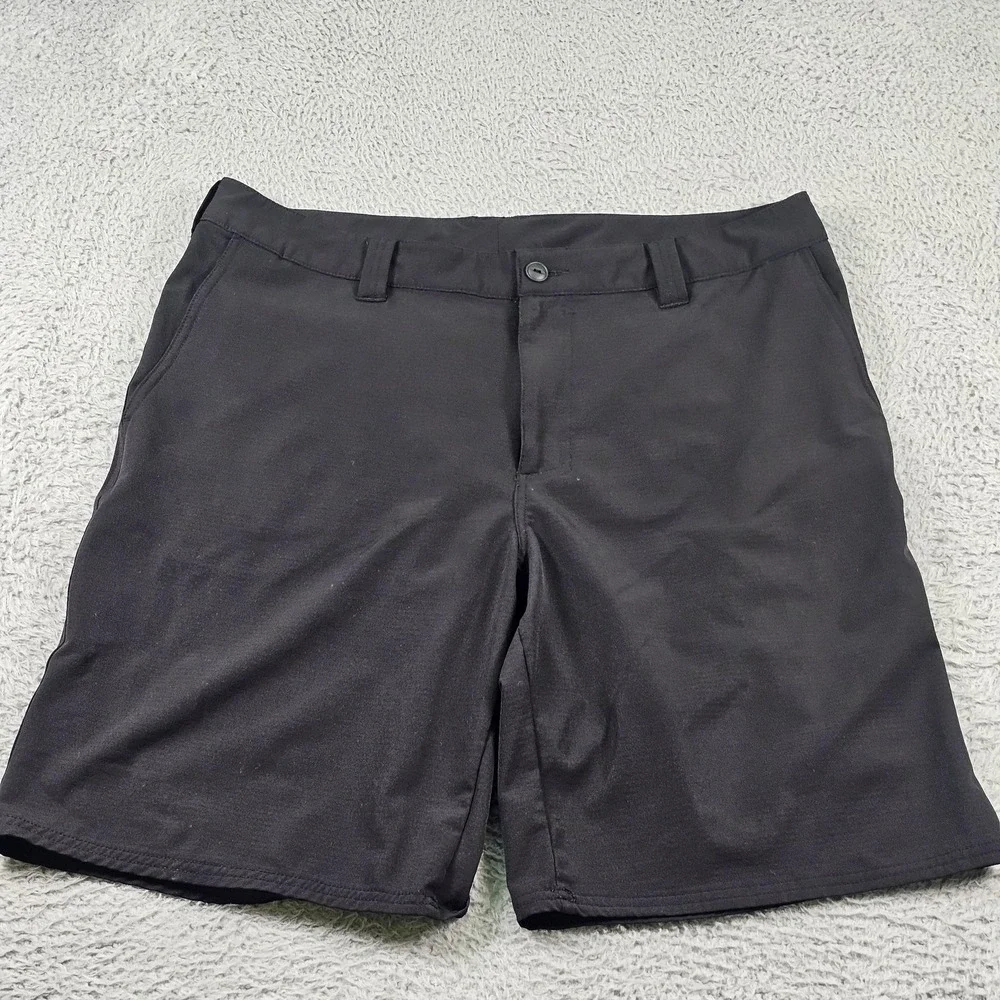 The North Face Shorts Mens 36 Black Stretch Cargo Outdoor Hiking Casual‎ CFX0